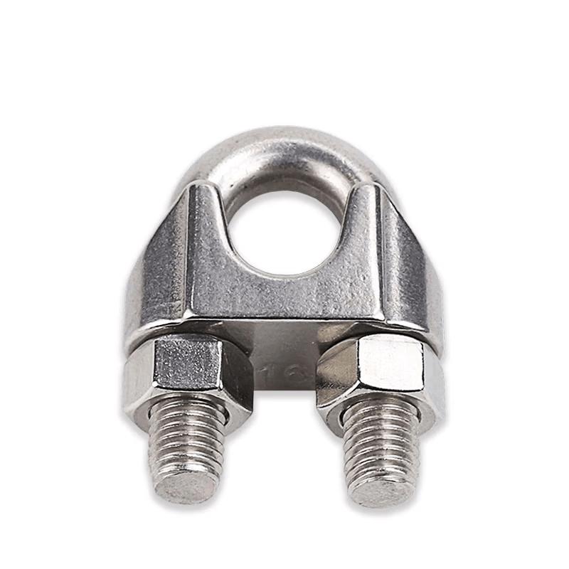 Shourunheng 304 Stainless Steel Wire Rope U-Clamp