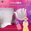 Whisper Breathable Ultra-Thin Panty-Style Sanitary Pads L Size (8 Count with Storage)