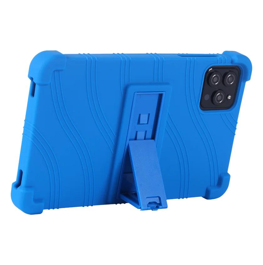 For PRITOM B8 Tablet 8.0 Inch Tablet Case Super Shockproof Soft Silicone Protective Case Stand Cover Drop Resistance