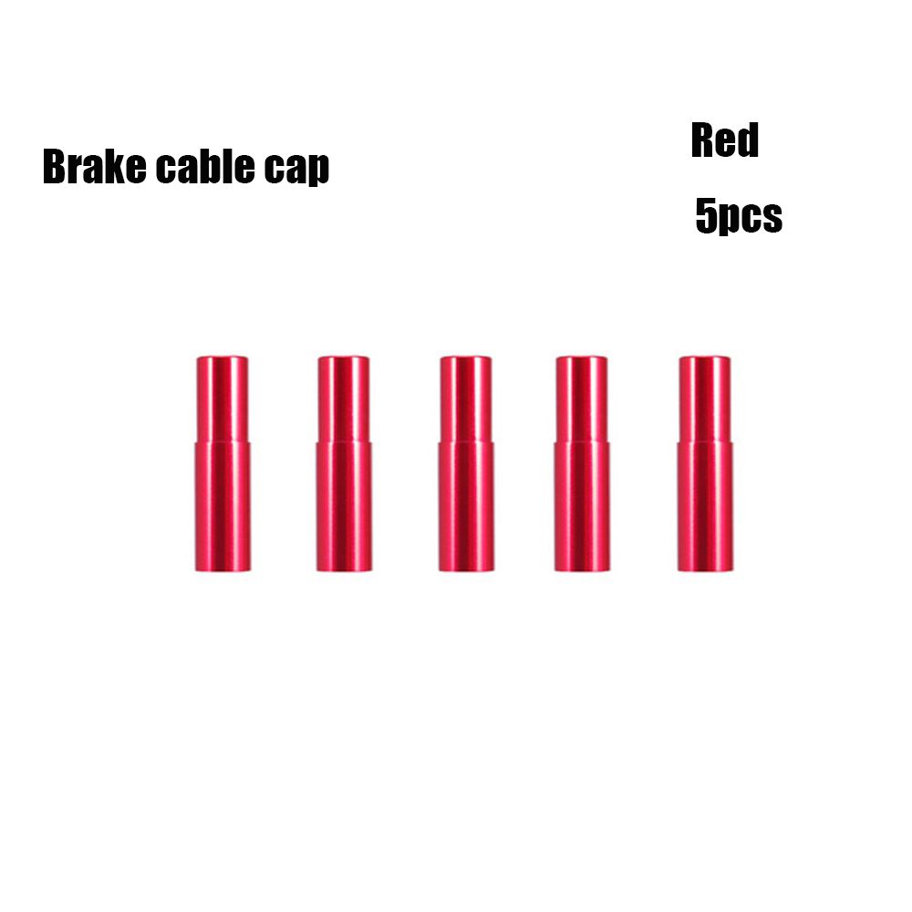 Шоссейный велосипед 4мм 5мм Тросы переключения Аксессуары Наконечники Заглушки Велосипедная накладка на переключатель Колпачок тормозного троса