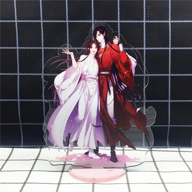 Аниме Heaven Official's Blessing, акриловая подставка, модель игрушки, двусторонняя фигурка, подвеска, размер 15 см