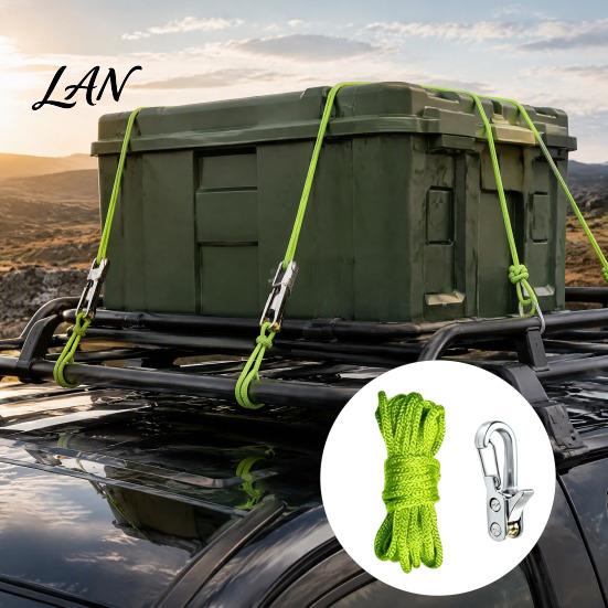 Portable Rope Roller 4/8/12Pcs Tensioner with Cord, Heavy Duty Tie Down Roller, Stainless Steel Buckle Metal Tightening Tool for Camping, Tarps,