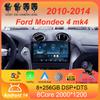 Автомобильное радио Android 14 Carplay Auto для Ford Mondeo 4 mk4 2010 - 2014 Навигация GPS Мультимедийный проигрыватель Стерео Wi-Fi+4G BT видео DVD