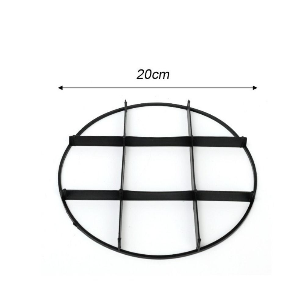 Пластиковые круглые кашпо опора для растений подставка для растений многоразовая сетчатая подкладка новый кронштейн для цветочного горшка для сада