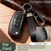 Чехол-накладка для ключа автомобиля для Ford Focus 2 MK2 Fiesta Mondeo Galaxy Falcon Territory Ecosport Kuga Escape Аксессуары для брелока