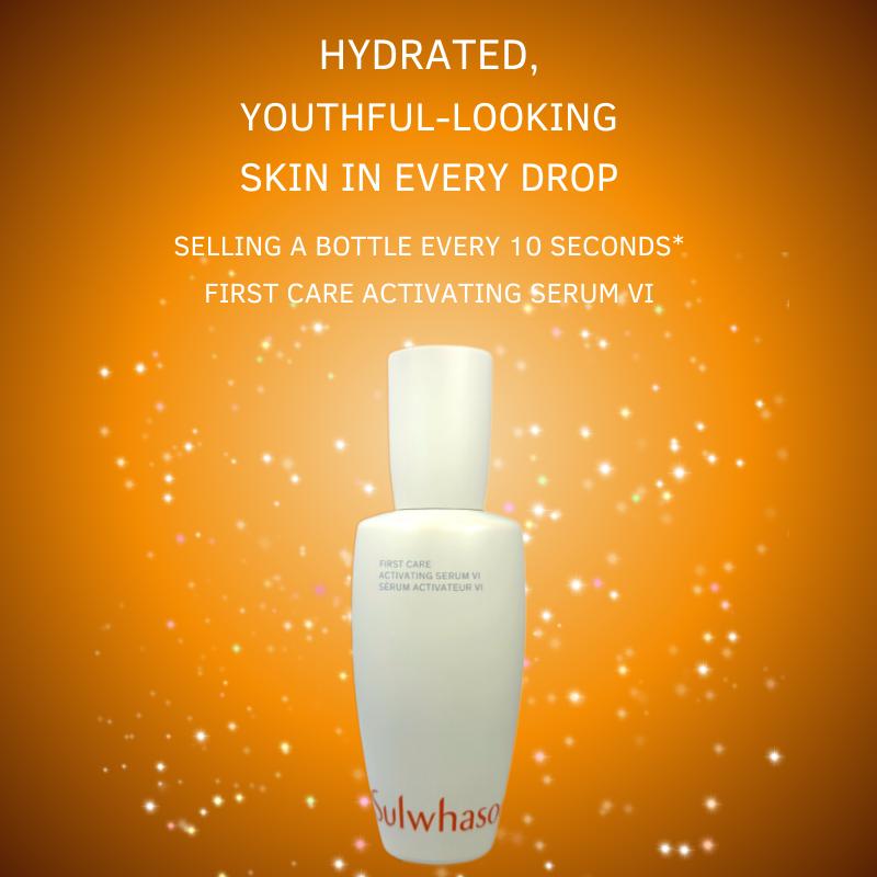 Sulwhasoo Активирующая сыворотка First Care VI 90 мл – сияние, увлажнение, борьба со старением (Подходит для всех типов кожи)