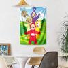 Teletubbies Wall Decor Tapestry Art For Pet Memorial Birthdaywedding Party Backdrop Family Gift
