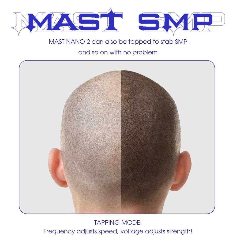 Mast Nano2 Tattoo Pen Machine Беспроводной микроблейдинг с вращающимся ЖК-дисплеем, легкая батарея 1100 мАч для бровей, подводки для глаз, губ, кожи головы и точечных татуировок