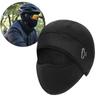 Winter Thermal Cycling Skull Cap Bike Motorbike Under Helmet Beanie Hat Black