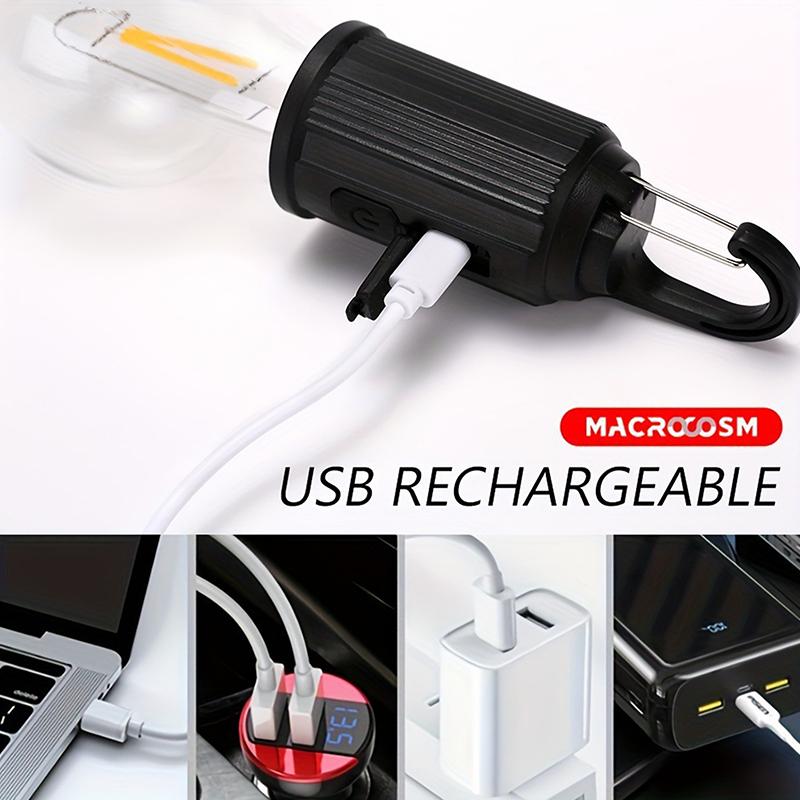Уличные USB перезаряжаемые светодиодные лампы высокой яркости аварийное освещение подключение портативный фонарь для кемпинга и рыбалки ночные огни