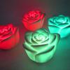 Waterproof Floating Rose Flower Color Changing LED Night Light Home Party Decor