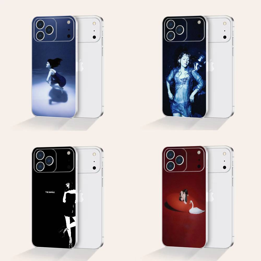 Чехол для телефона с принтом Band T-The M-Marias для iPhone 17,16,15,14,13,12,11 Pro,Max,Plus,X,XS,XR,SE4,E Mini Прозрачный Мягкий