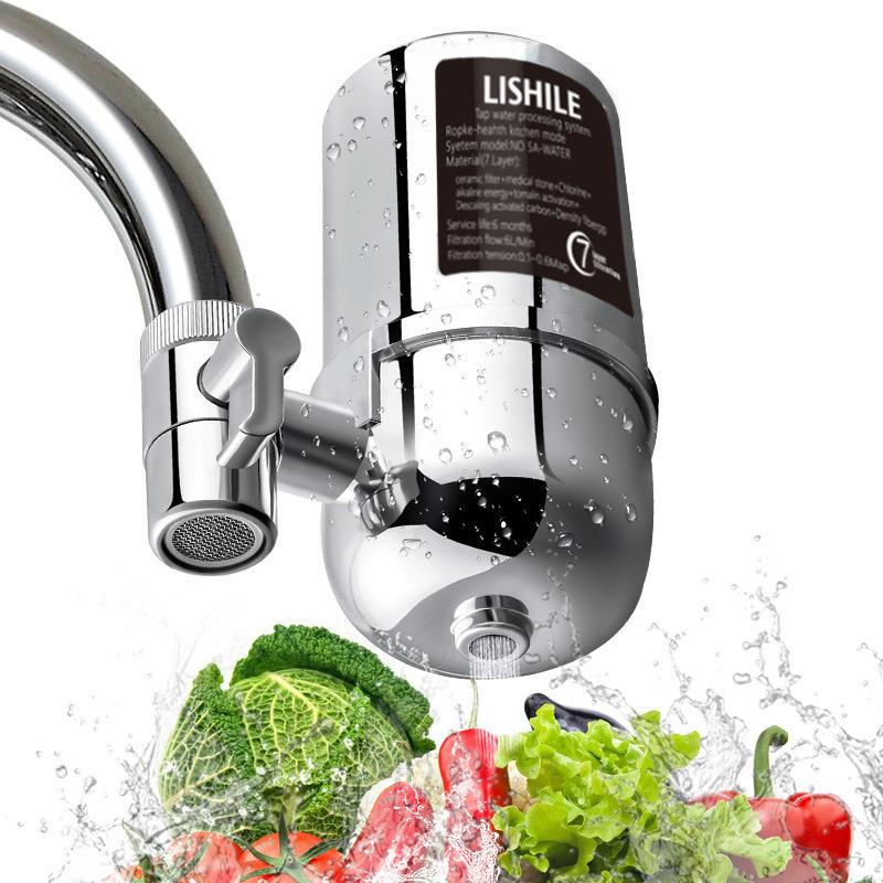 Фильтр для воды в смесителе для кухонной раковины или в ванной комнате, фильтр-очиститель для дома