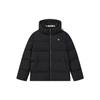 Logo Zip-Up Hooded Warm Down Jacket Men Jackets Black F51M248908F-BK