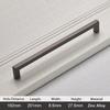NAIERDI Black Cabinet Handles Zinc Alloy Square Closet Drawer Cupboard Pulls Gold Bathroom Door Knobs Furniture Kitchen Handle