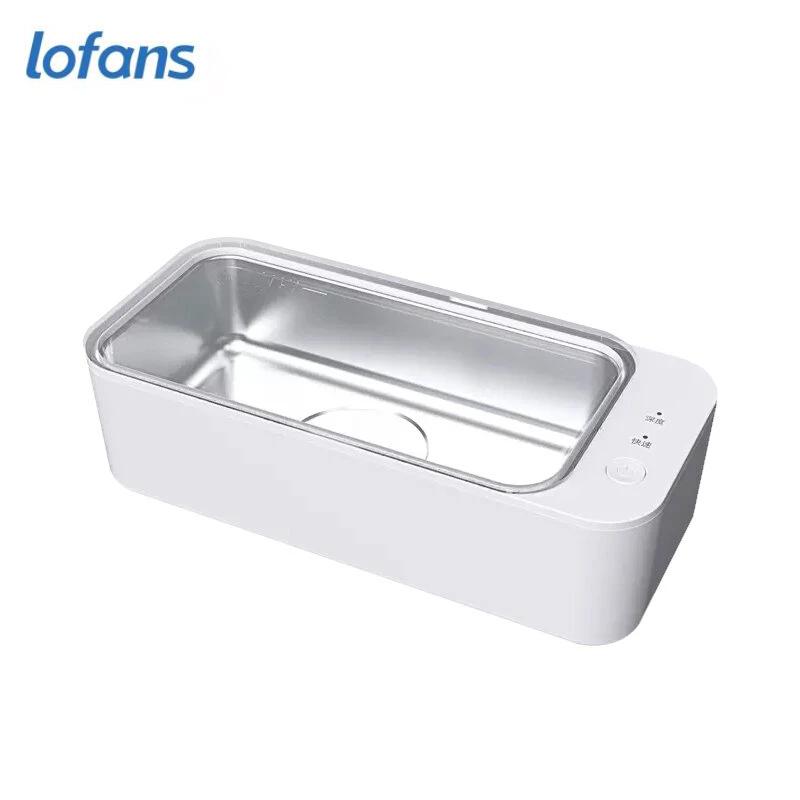 Xiaomi YOUPIN Lofans CS-602 Ультразвуковая чистящая машина Коробка Высокочастотная вибрационная мойка Очиститель для мытья ювелирных изделий, очков, часов
