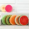 33cm Round Throw Pillows 3D Print Fruit Shape Cushion Decorative Plush Funny Fruit Stuffed Cushions For Couch Chair JAF115