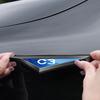 YKFEA1 2pcs Car Badge Side Door Fender Stickers For Citroen C3 Logo Car Universal Fender Emblem Metal car decoration accessories