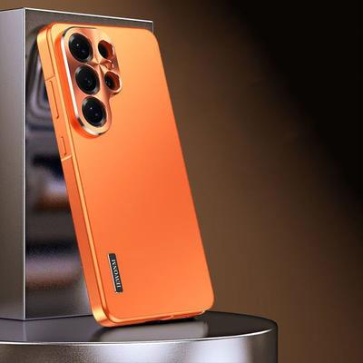 Роскошный металлический магнитный защитный чехол для камеры для Samsung Galaxy S26 S25 S24 S23 Ultra S22 Plus S21 из алюминиевого сплава, чехол-накладка для телефона