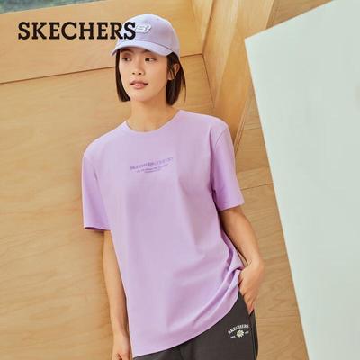 Skechers Унисекс вязаная футболка с коротким рукавом L225U097