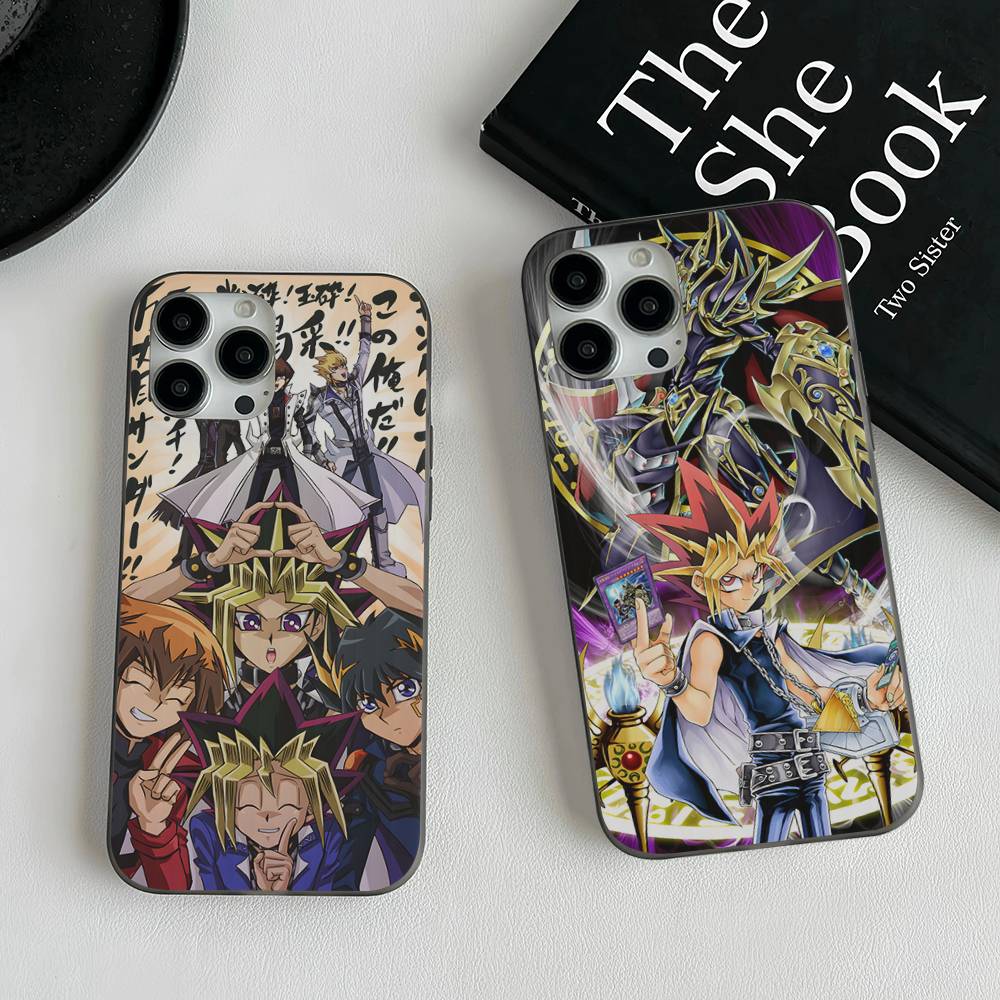 Anime Yu-Gi-Oh! Soft Corrugated Transparent Phone Case For IPhone 17 15 16 11 12 13 14 Pro Max Plus Pro