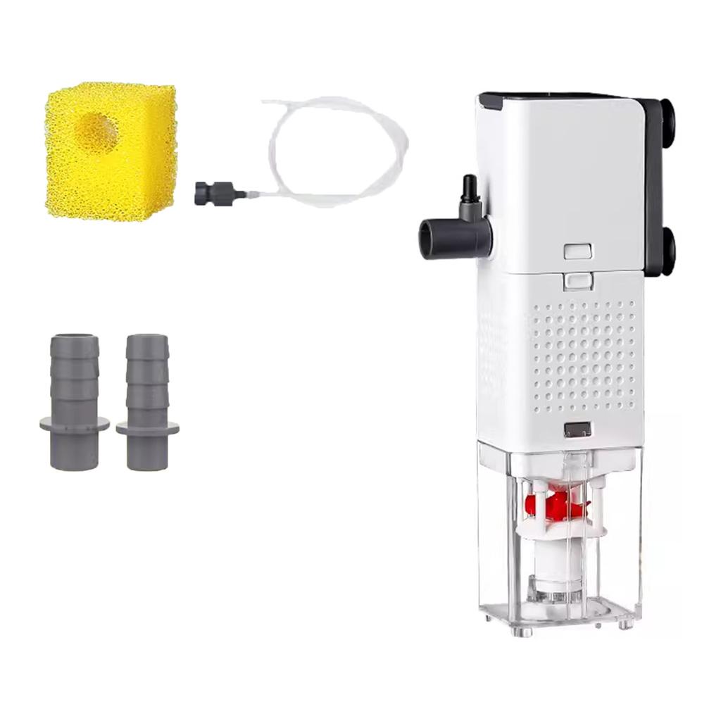Hang on Back Aquarium Filter Quiet Submersible Water Pump for Fish Tank Circulation