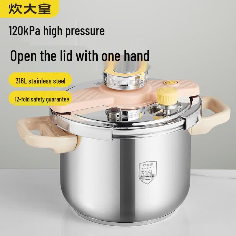 Chuidahuang 316L Stainless Steel Pressure Cooker