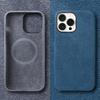 For Magsafe Case Soft Suede Fur Car Leather Phone Case for iPhone 13 14 Pro Max 14Pro 13Pro 13 Mini 14 Plus Magnetic Back Cover