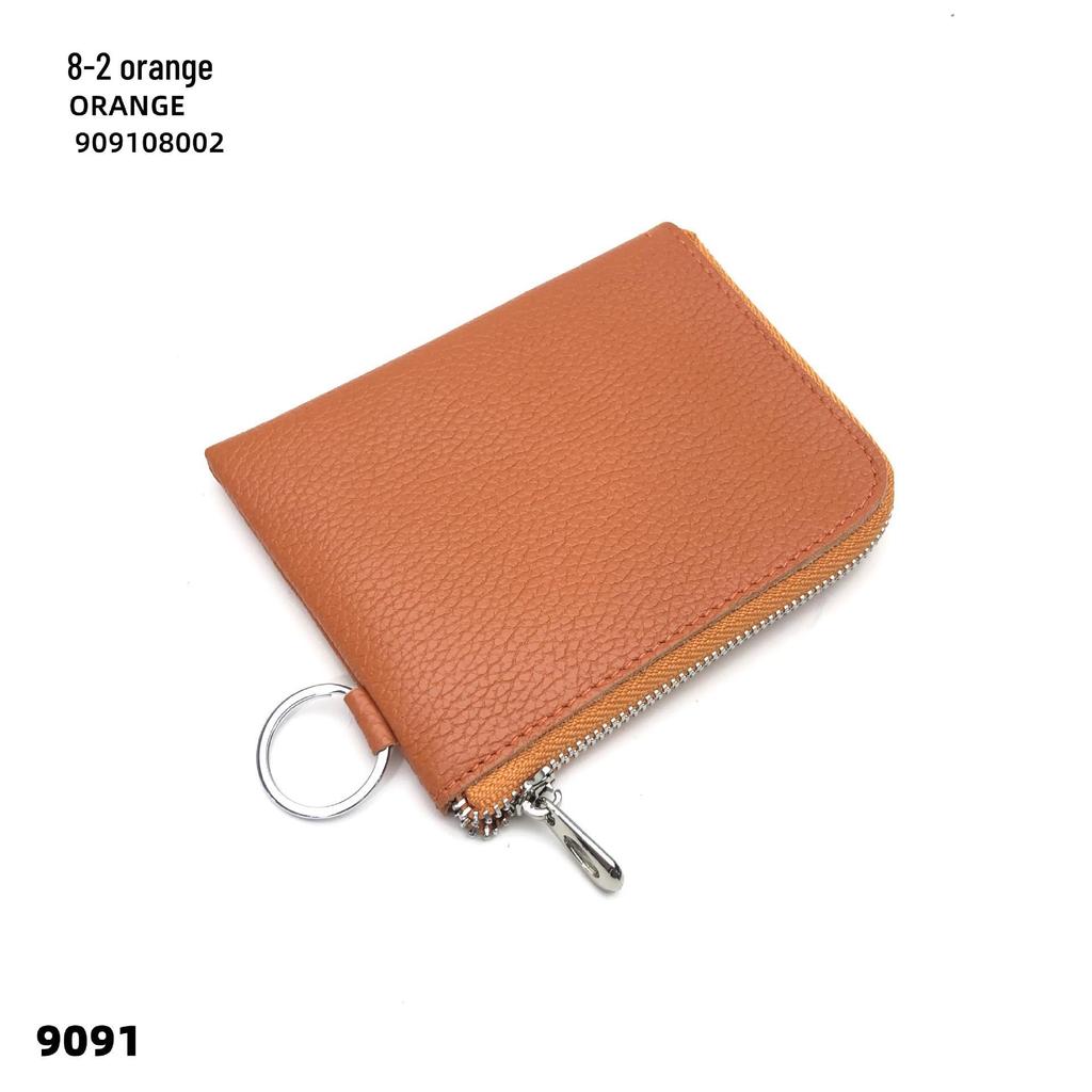 Многофункциональный кошелек из коровьей кожи для монет и визитниц с кольцом для ключей