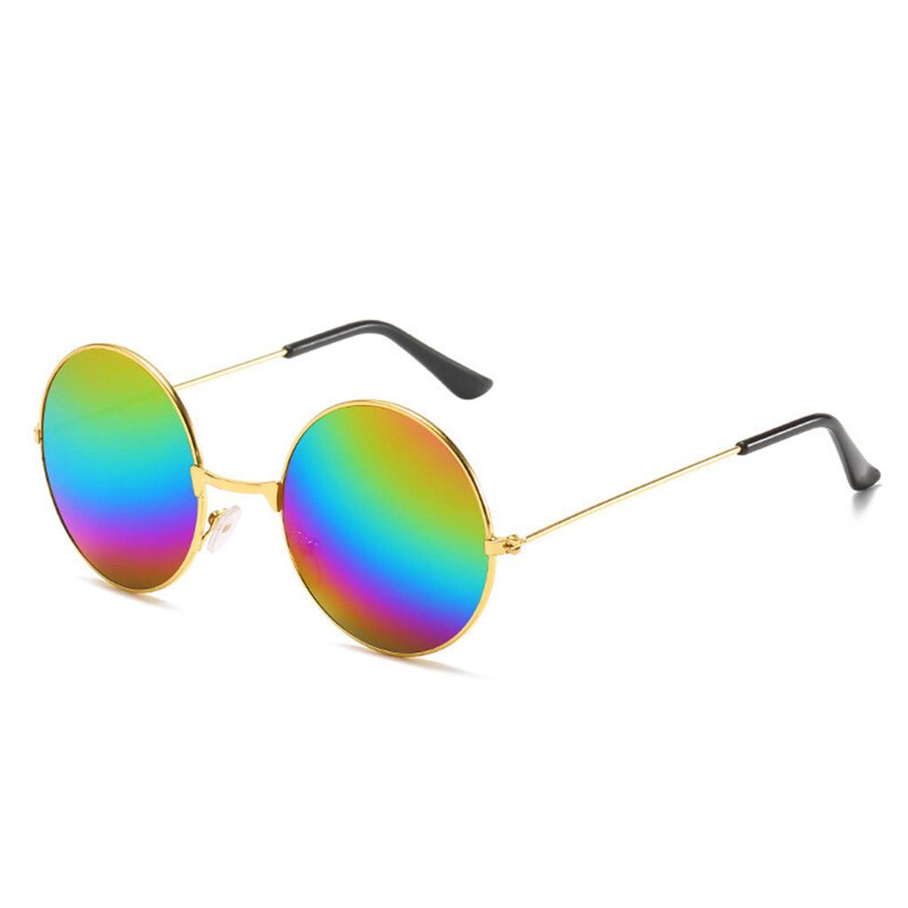 Men UV400 Sunglasses Retro Round Frame Women Lenses Sunglasses Men Lenses Sunglasses
