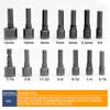 14шт шестигранный торцевой ключ винт торцевой ключ набор электрический ручка инструмент адаптер