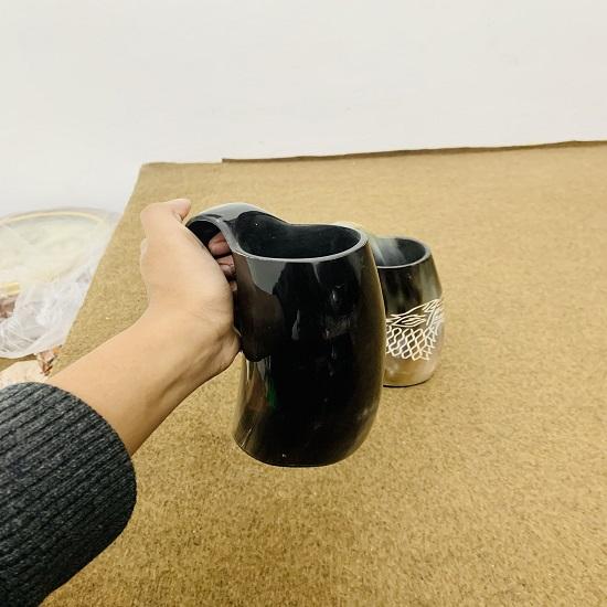 Кружка для питья викингов, чашка из натурального бычьего рога, кофейная кружка, крутой уникальный пивной подарок для мужчин и женщин, аксессуары, средневековые рюмки