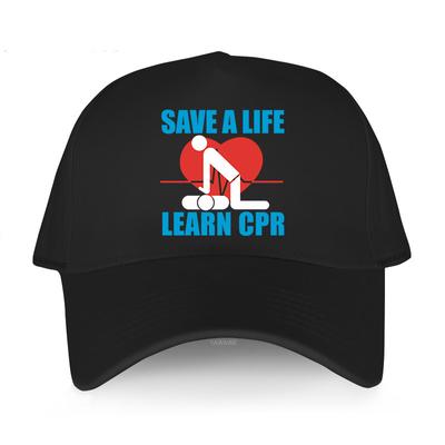 Новое поступление, модные многоцветные бейсболки унисекс, SAVE A LIFE LEARN CPR, женская кепка в стиле хип-хоп, повседневная кепка для подростков на открытом воздухе