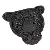 Leopard Patches For Clothing Black Sequin Diy Accessories For Clothes Badge