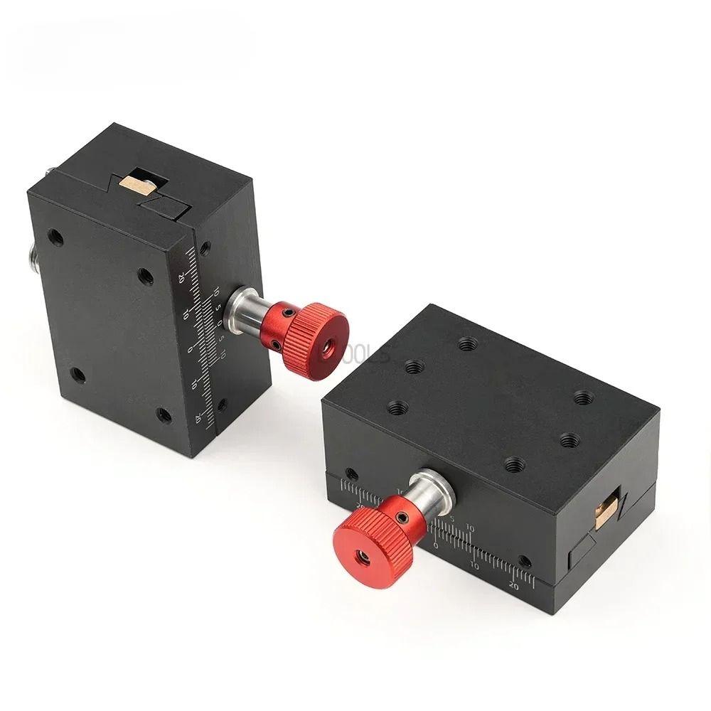 Slide Table Tool Stroke Slide High Precision Displacement Stage Stroke X-axis Dovetail Groove DIY