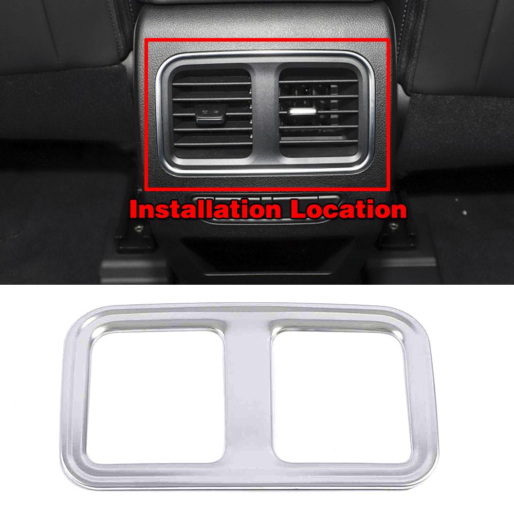 Для Haval F7 F7X 2018-стайлинг автомобиля, аксессуары для интерьера, украшение на центральной консоли, рамка, накладка, матовое серебро