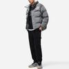 Li-Ning Тан Иньхуа Воротник-стойка Водостойкий Теплый Свободный Короткий Пуховик Мужская Верхняя Одежда Смешанный Речной-Каменный-Серый AYMT165-1