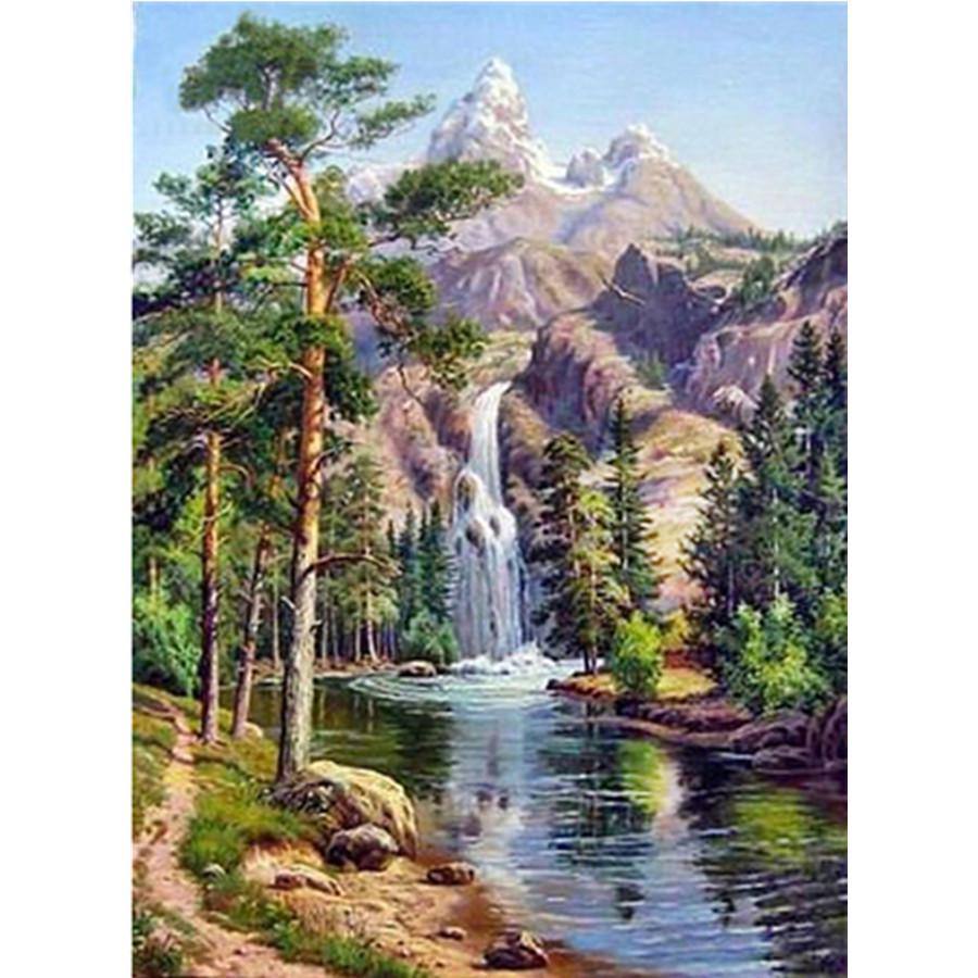 Полный 5D Diy Алмазная картина Мульти-стиль Мозаика Алмазная вышивка Полный вышивки крестом Домашний декор Подарок ручной работы