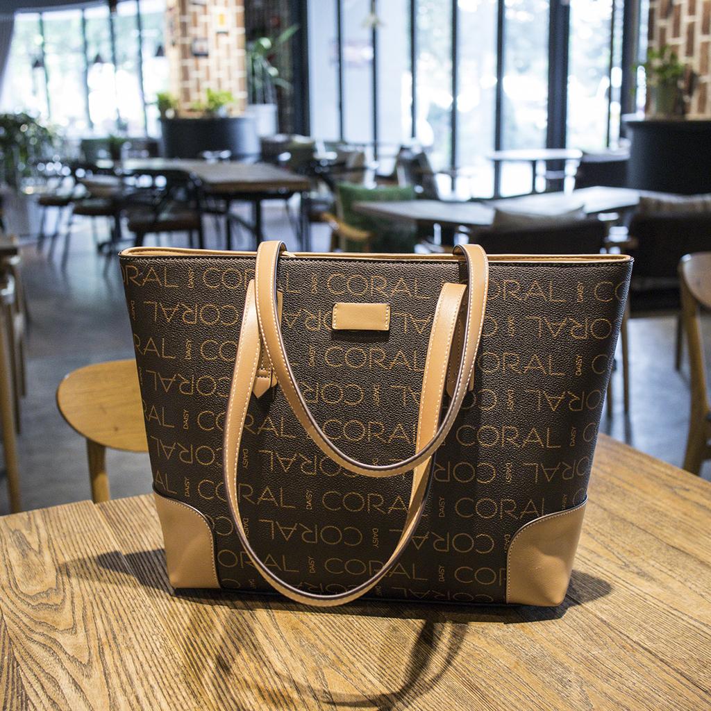 Новая универсальная модная сумка, дизайнерская простая повседневная женская сумка через плечо в стиле ретро, высококачественные сумки-тоут большой емкости