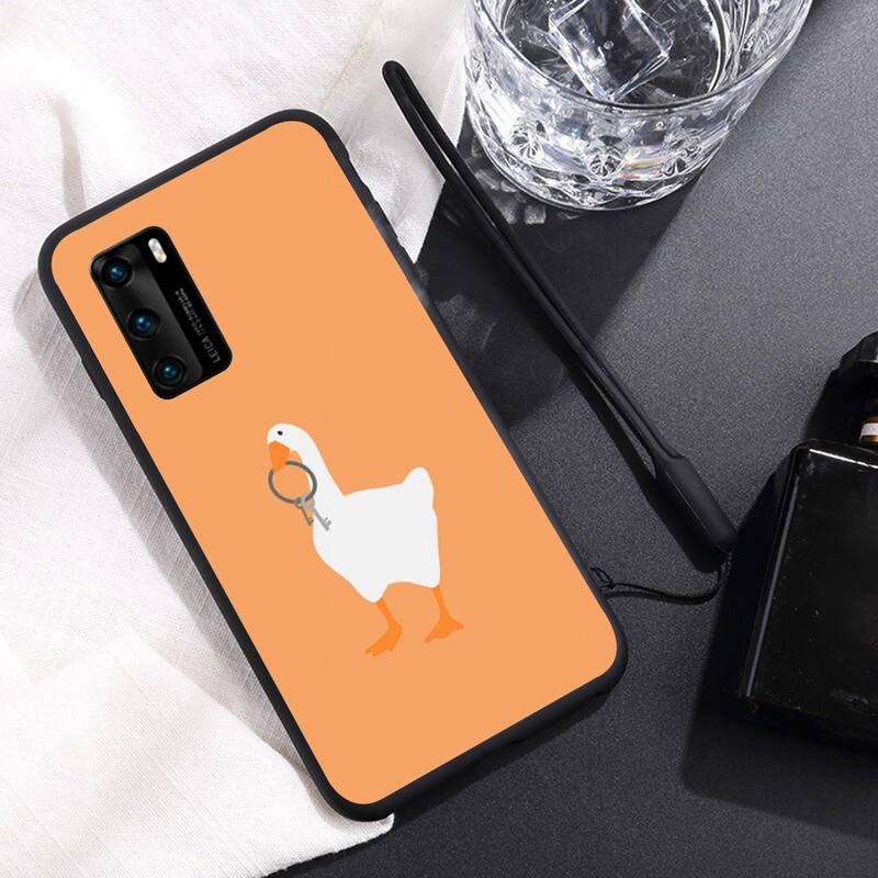 Untitled Goose Game Phone Case For Huawei Y6 Y7 Y9 Prime 2019 Y9s Mate 10 20 40 Pro Lite Nova 5t Silicone Cover