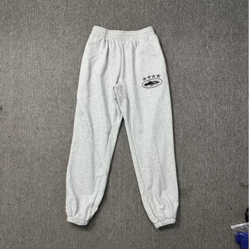 Unisex Oversized Streetwear Hoodie Pants Set Cotton Blend Printed Graphic Sweatshirt Tracksuit Loose Fit