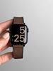 Силиконовая наклейка Магнитный ремешок из кожи Crazy Horse для Xiaomi S4, Apple S10, Huawei Watch 5, GT7, Ultra 9