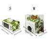 Nordic Microwave Dust Cover Tropical Plant Floral Green Leaf Oven Dust Cover Multi-functional Dustproof