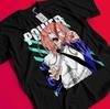Chainsaw Man Makima T-Shirt Asa Aki Anime Denji Shirt Power Tshirt All Size Tee BB146