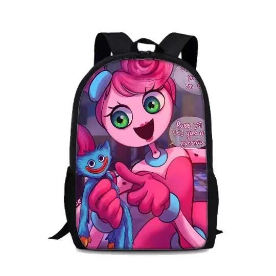 Poppy Playtime3 Улыбающиеся Животные Ужасов Улыбающиеся Существа Трехсекционный Рюкзак