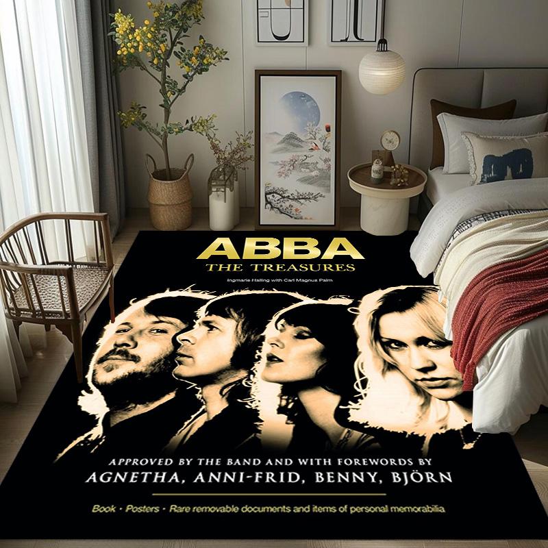ABBA Treasures: Iconic Music Legacy carpet Doormat Living room and bedroom mats Fashion Dormitory decoration Protective pad