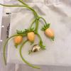 Декоративный кулон из коровьей кожи Креативные аксессуары для сумки Ручная работа Натуральная кожа Кулон-питахайя Брелоки для сумки