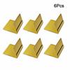 6PC Golden Silver Party Supplies Event Seating Solution Weddings Place Card Holders Stylish 2 Colors