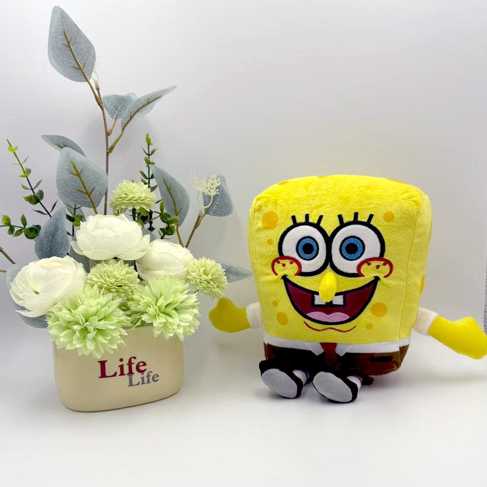 Аниме Плюшевая Кукла Губка Боб Peluches Кукла Квадратные Штаны Патрик Звезда Сквидвард Юджин Крабс Гэри Каваи Мультяшная Набивная Плюшевая Игрушка