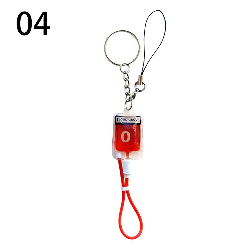 Y2K ювелирные изделия Sick Plasma Blood Bag брелок-подвеска аксессуары кулон Sweet Cool Girl